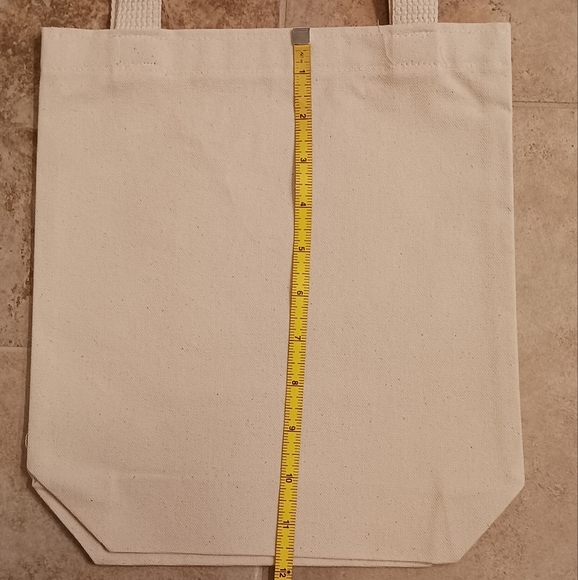 Personalized natural cotton canvas tote bag - Picture 6 of 8